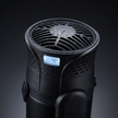 Close-up of the Vialo cooler digital display showing a safe 4 degrees Celsius